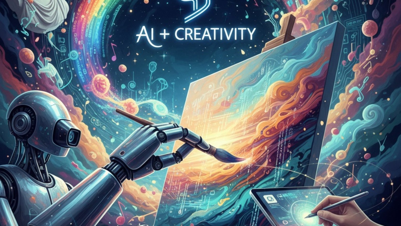 AI in creativity _AI helping in creative process brainstorming