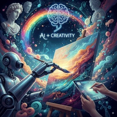 AI in creativity _AI helping in creative process brainstorming