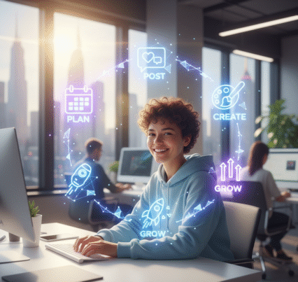 AI for Social Media Marketing – How to Work Smarter, Not Harder